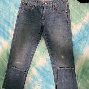 Polo by Ralph Lauren Tompkins Crop Skinny Jeans.